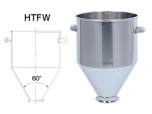 60°型円錐ホッパー容器