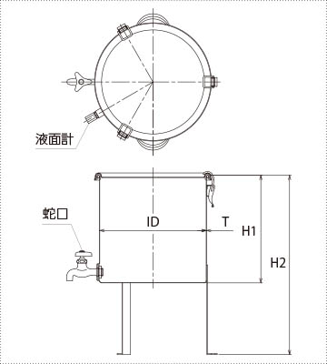 CTH-W-LV-FL仕様図