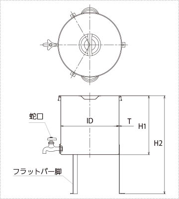 ST-W-FL仕様図