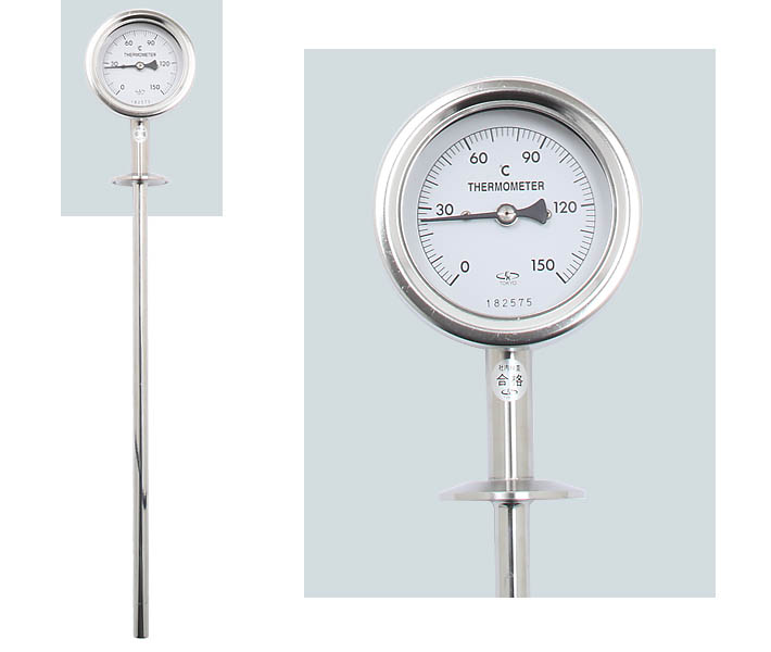 サニタリー温度計TACの製品イメージ