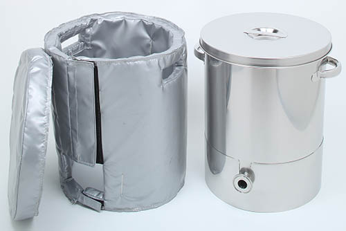 KTスロープ容器専用保温カバーの形状